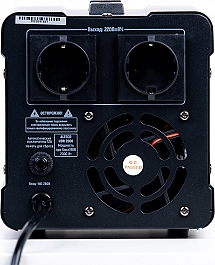 Автоматический стабилизатор напряжения Alteco HDR 2000 вид сзади