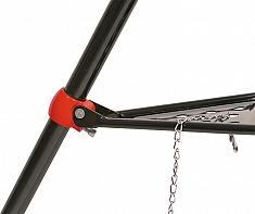 Крепление лотка универсального складного трубного верстака-треноги с цепными тисками Remmers Tristand 1/8-6 Крепление лотка универсального складного трубного верстака-треноги с цепными тисками Remmers Tristand 1/8-6