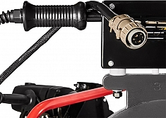 Разъем электрокабеля нагревателя гидравлического стыкового сварочного аппарата для полиэтиленовых труб Gas Fusion Red-315