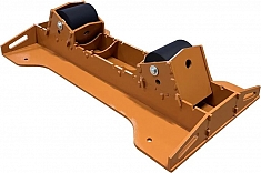 Усиленная вращательная роликовая опора для труб ПНДело РО-1020ТВ